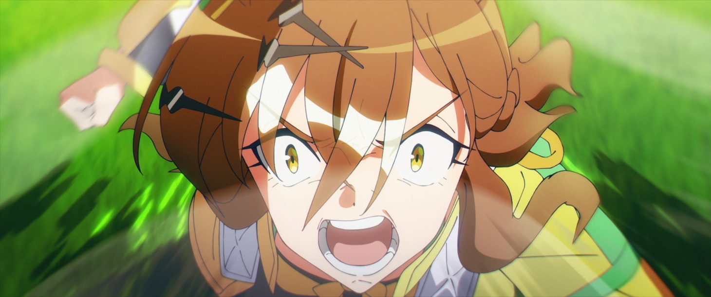 劇場版「ウマ娘 プリティーダービー 新時代の扉」特報映像より。 (c)2024 劇場版「ウマ娘 プリティーダービー 新時代の扉」製作委員会