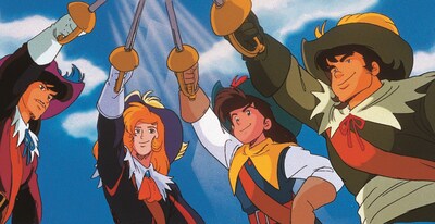 NHKで1987年から放送された「アニメ三銃士」がDVD-BOXに、パイロット版も収録