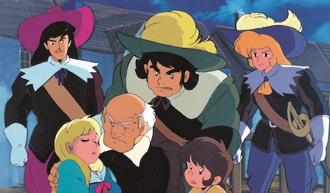 「アニメ三銃士」場面カット