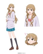 胡桃沢梅（CV：平野綾）のキャラクタービジュアル。 (c)椎名軽穂／集英社・Production I.G