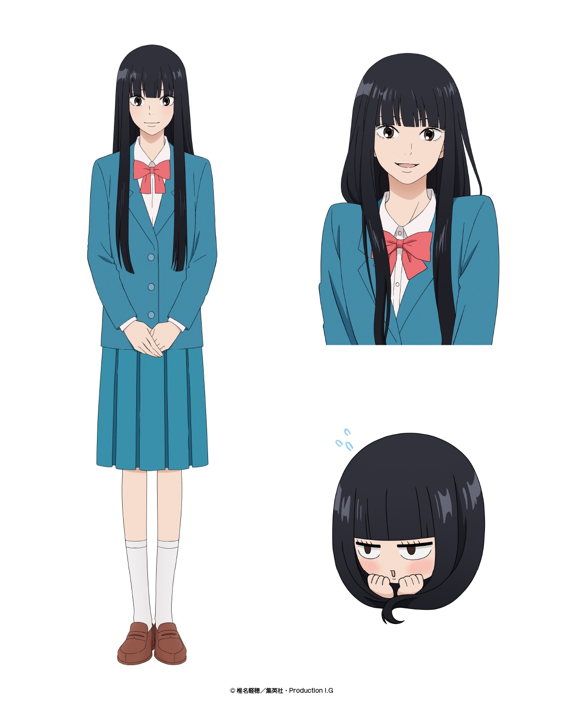 黒沼爽子（CV：能登麻美子）のキャラクタービジュアル。 (c)椎名軽穂／集英社・Production I.G