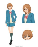 矢野あやね（CV：沢城みゆき）のキャラクタービジュアル。 (c)椎名軽穂／集英社・Production I.G