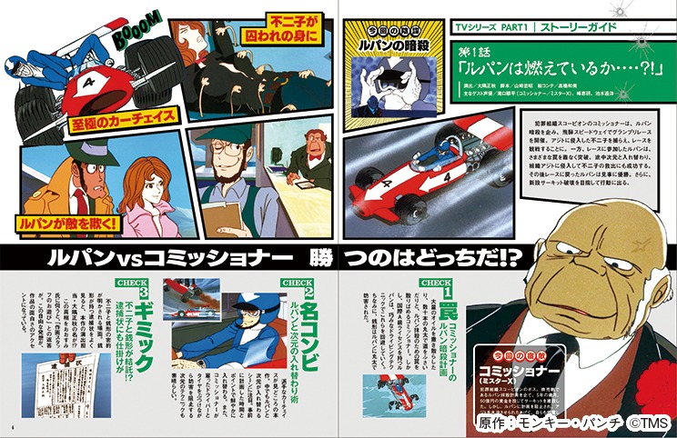 DVDマガジン「ルパン三世 THE DVDコレクション」より。