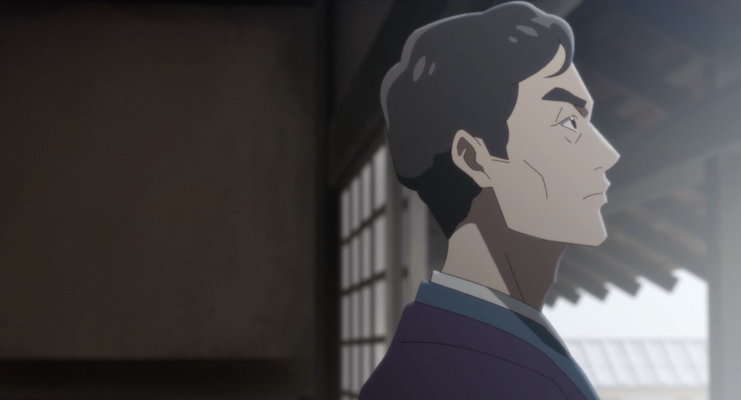 アニメ「明治撃剣-1874-」より、松平容保。