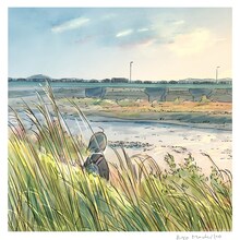 今日マチ子によるイラスト。