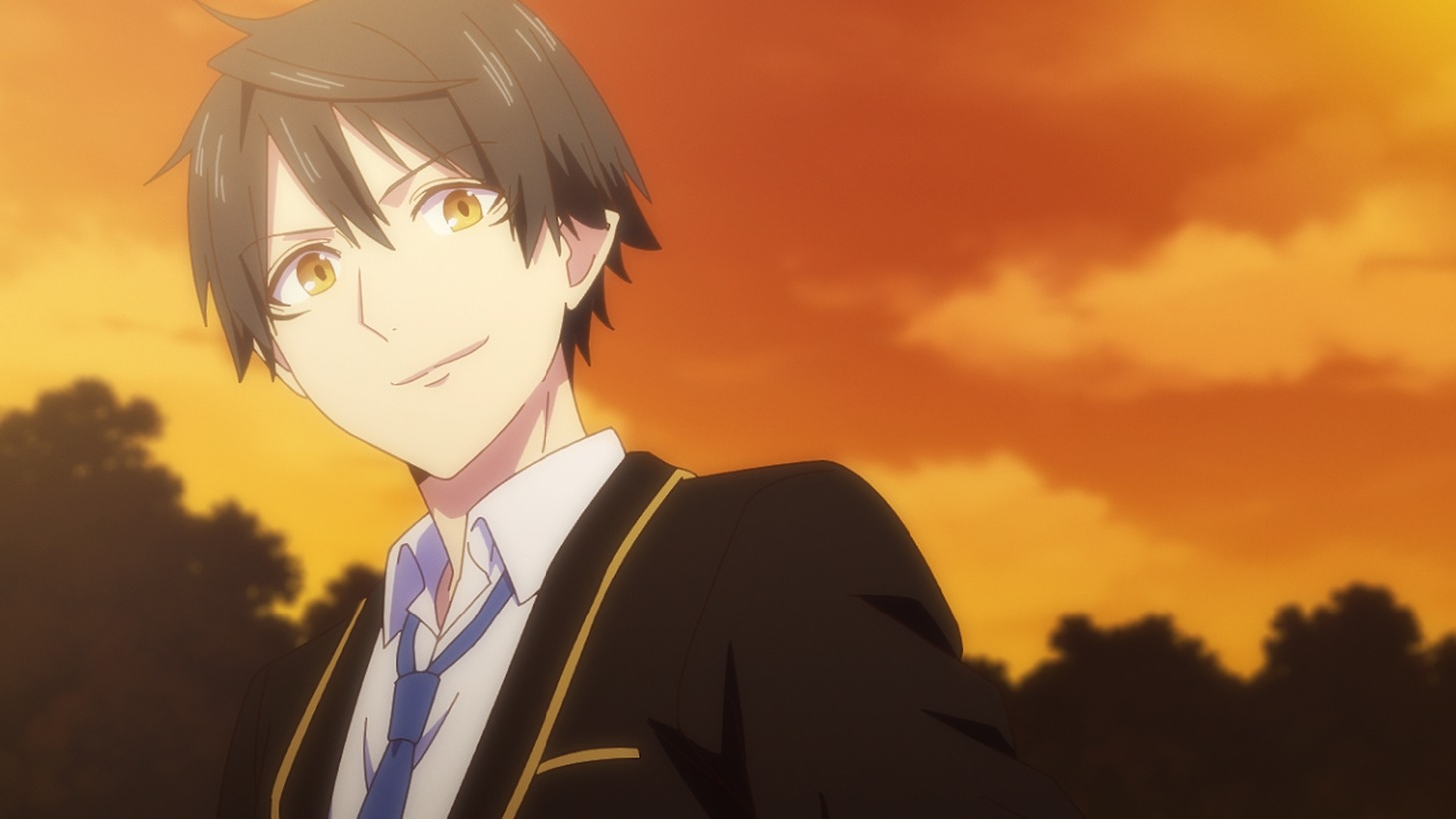 第1話「Dance with the devil」より。 (c)2023 アズマサワヨシ/KADOKAWA/かな天製作委員会
