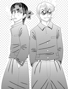 緑川誠と佐倉京四郎。