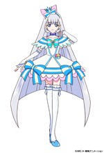 キュアニャミー（CV：松田颯水）。名乗りは「気高くかわいくきらめく世界！キュアニャミー！ 仕方ない、構ってあげる」。