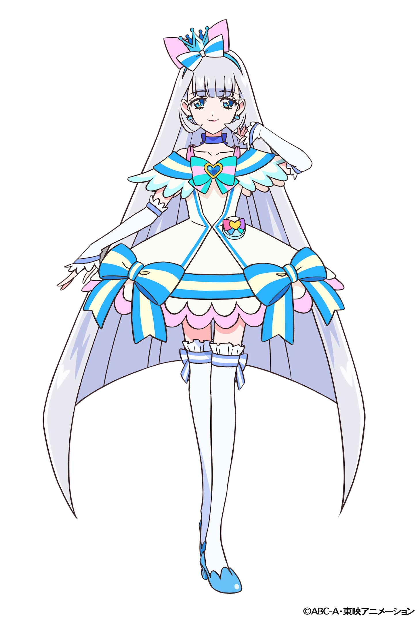 キュアニャミー（CV：松田颯水）。名乗りは「気高くかわいくきらめく世界！キュアニャミー！ 仕方ない、構ってあげる」。