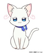 ユキ。まゆと暮らしている猫。