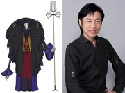 左から人形遣い師、家中宏。