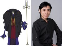 左から人形遣い師、家中宏。