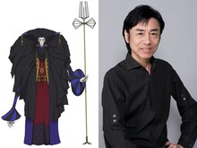 左から人形遣い師、家中宏。