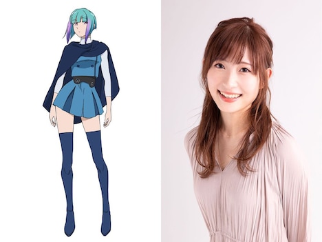 左からシアン・ブルースター、白石晴香。