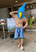 TVアニメ「シャングリラ・フロンティア」スペシャルファミリーショーに登場するサンラク。