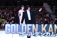 映画「ゴールデンカムイ」完成披露舞台挨拶より。