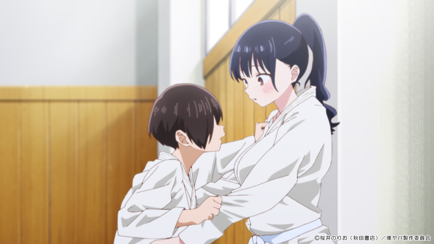 「僕の心のヤバイやつ」第2期第14話の先行場面カット。