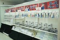 物販コーナーの様子。