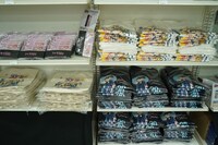 物販コーナーの様子。