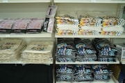 物販コーナーの様子。