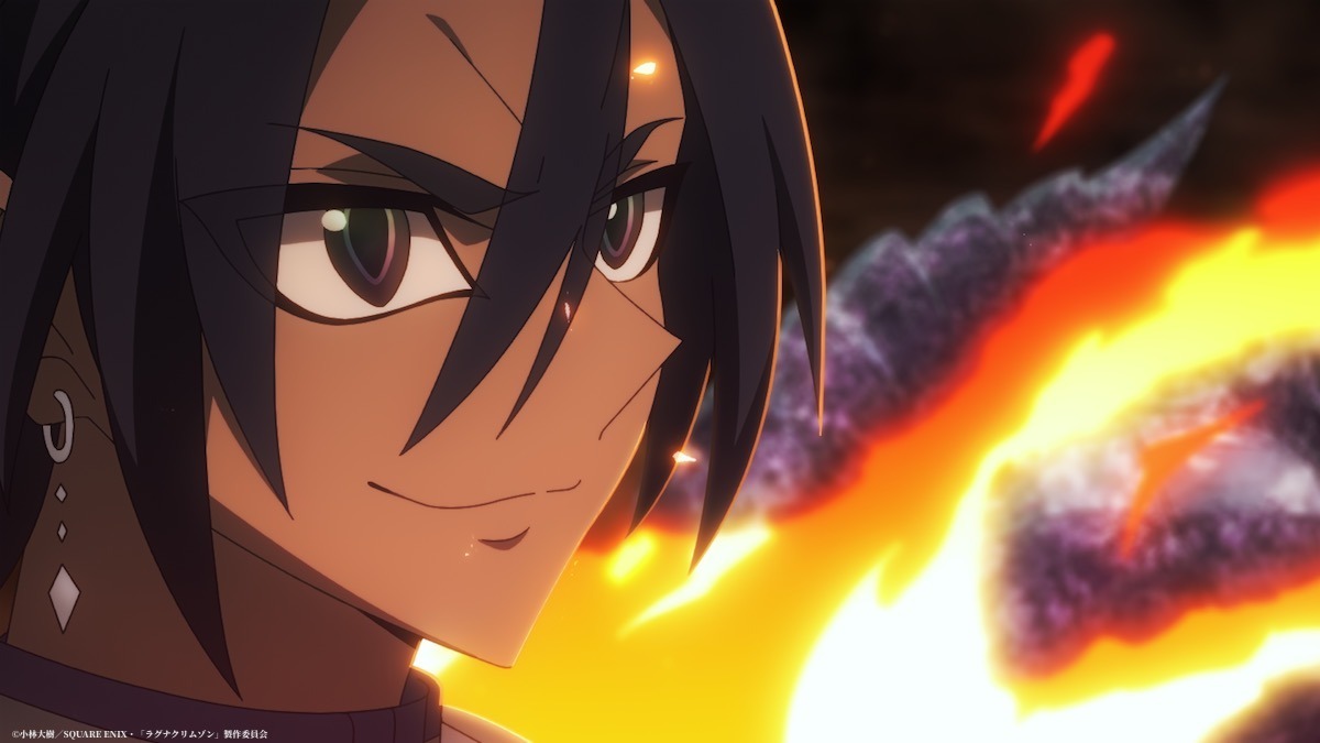 「ラグナクリムゾン」第13話「戦場の主役」の場面カット。