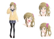 犬山あおい(CV:豊崎愛生)
関西なまりで話すおっとり系。肝心な時に周囲を気づかえるしっかり者だが、ときに彼女自身が謎のホラを吹いてまわりを混乱させることも…。最近は妹のあかりも野クルでのキャンプに参加している。