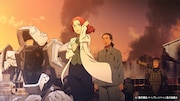 TVアニメ「勇気爆発バーンブレイバーン」第2弾PVの場面カット。