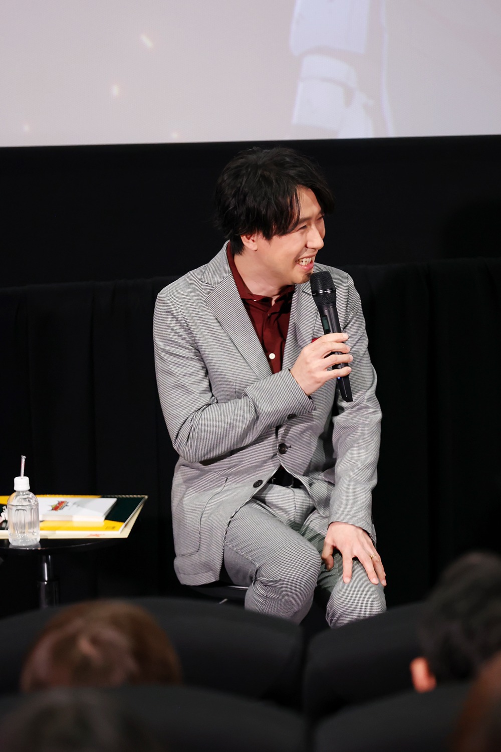 去る2023年12月10日に行われた先行上映会の様子。