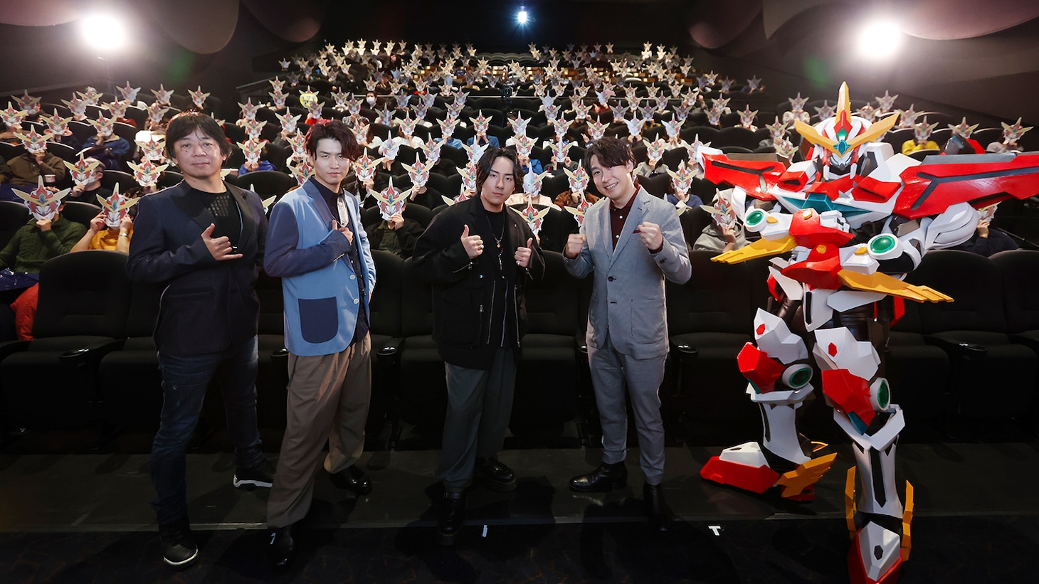 去る2023年12月10日に行われた先行上映会の様子。