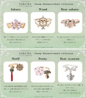 「木之本桜と小狼の物語」のリング。