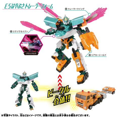 変形合体システム「ビークル合体」の詳細。
