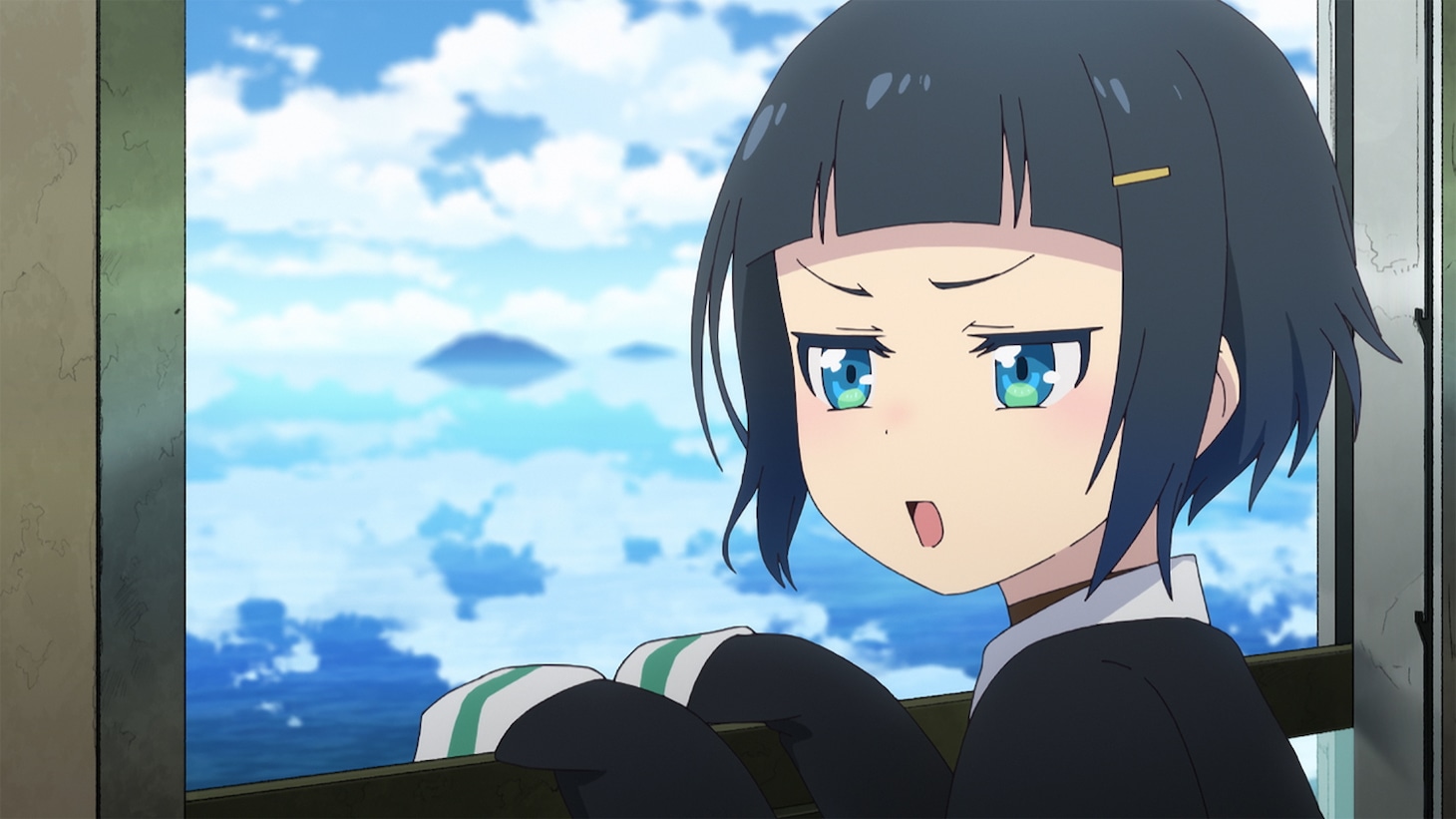 TVアニメ「終末トレインどこへいく？」PV第2弾より。