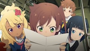 TVアニメ「終末トレインどこへいく?」PV第2弾より。