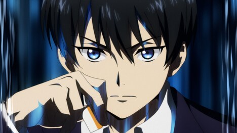 アニメ「凍牌～裏レート麻雀闘牌録～」より。