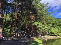 会場となる長野県木崎湖キャンプ場。