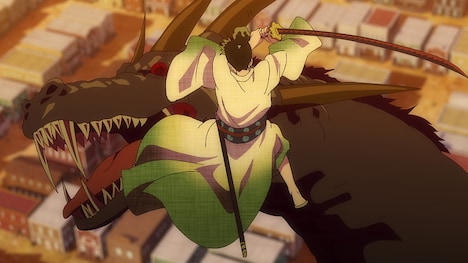 アニメ「MONSTERS 一百三情飛龍侍極」予告映像より。