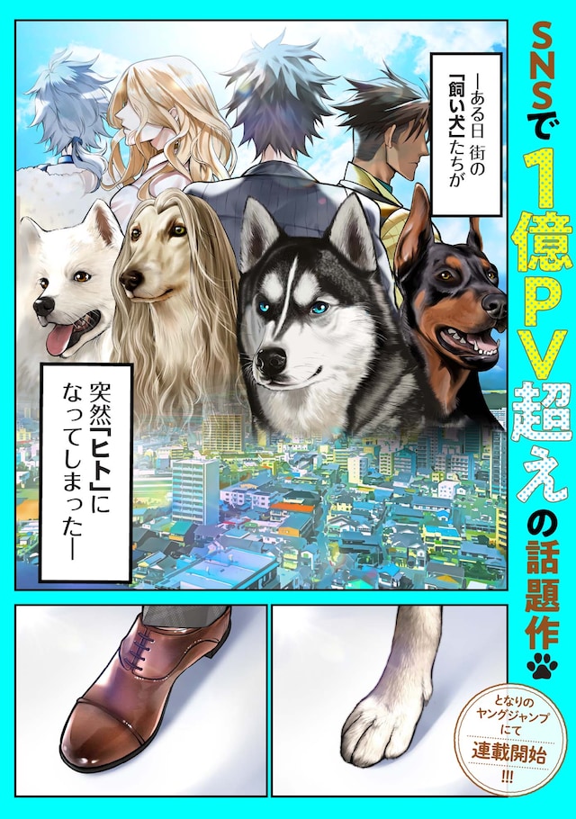 「ポン太がヒトになりまして。」第1話より。