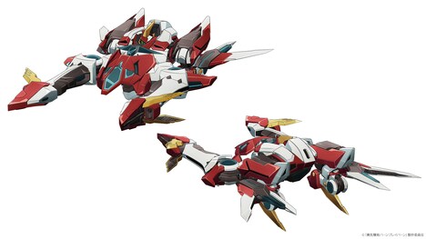 ブレイバーンの新たな姿。 (c)「勇気爆発バーンブレイバーン」製作委員会