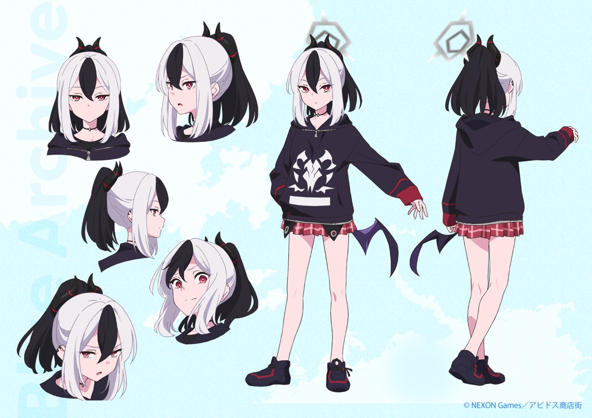 カヨコ（CV：藤井ゆきよ）のキャラクター設定画。(c)NEXON Games / アビドス商店街
