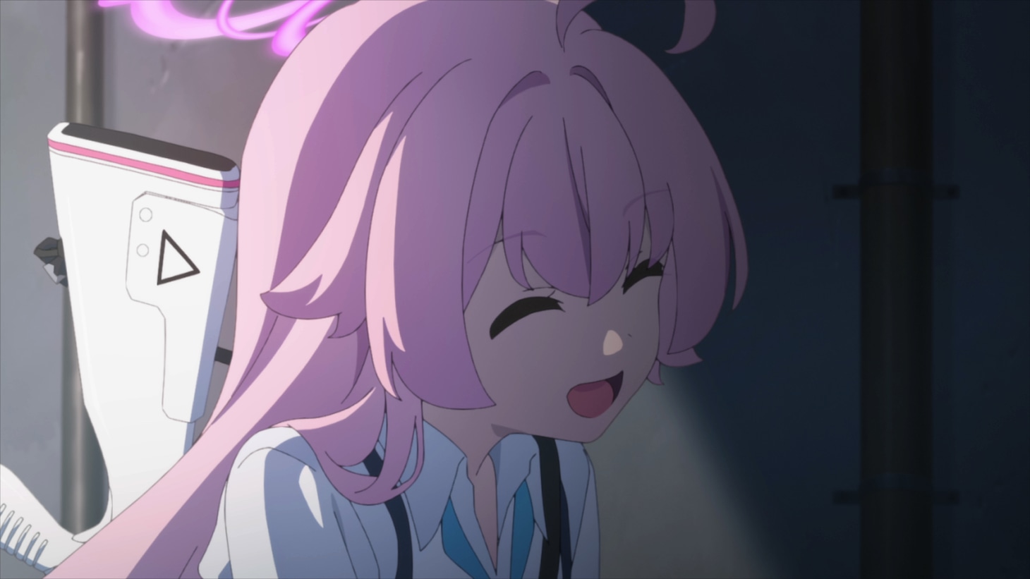 TVアニメ「ブルーアーカイブ The Animation」ティザーPVの場面カット。 (c)NEXON Games / アビドス商店街