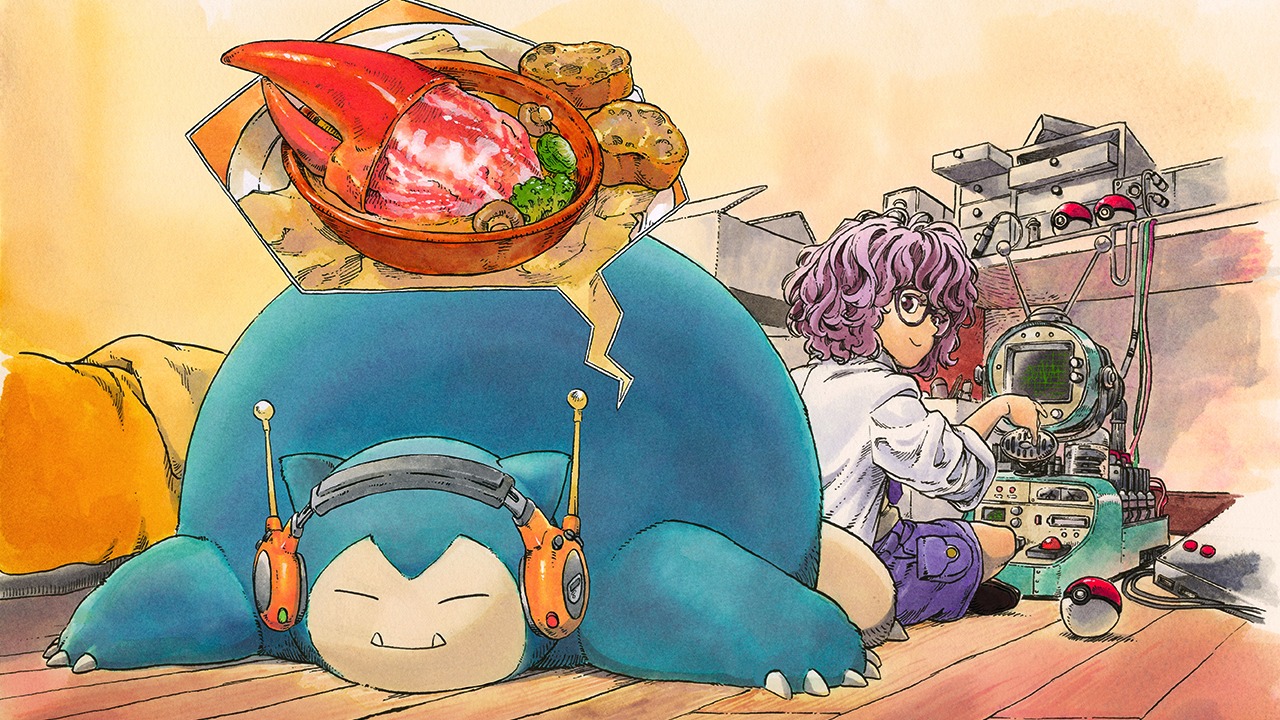 「カビゴンの夢グルメ」より。
