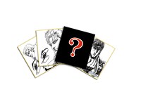 来場者特典の「ミニ色紙風カード」