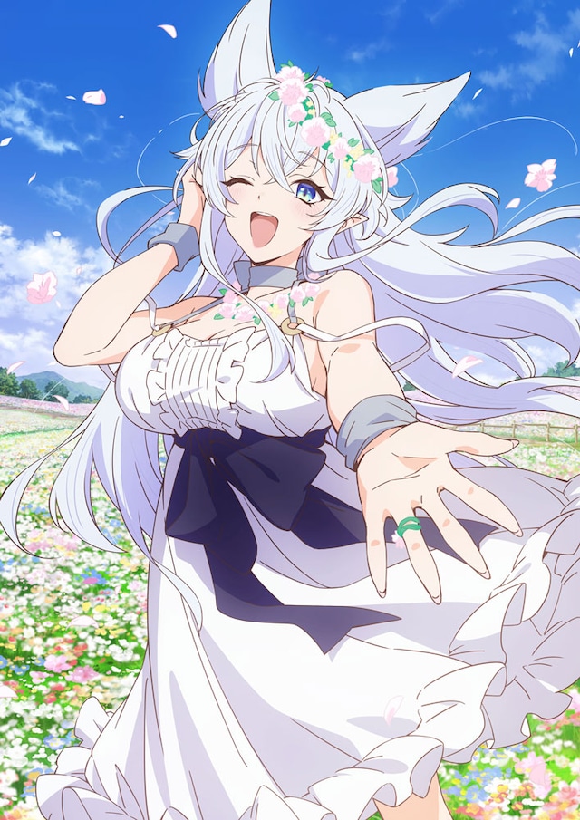 TVアニメ「Lv2からチートだった元勇者候補のまったり異世界ライフ」ビジュアル  (c)鬼ノ城ミヤ・オーバーラップ／Lv2からチートだった製作委員会