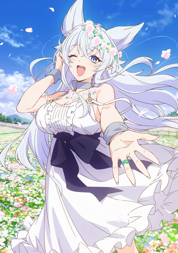 TVアニメ「Lv2からチートだった元勇者候補のまったり異世界ライフ」ビジュアル  (c)鬼ノ城ミヤ・オーバーラップ／Lv2からチートだった製作委員会