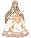 第一王女（CV：川澄綾子） クライロード魔法国の国王の娘。苦労しながらも国を守ろうと奔走する。真面目で正義感が強い。 (c)鬼ノ城ミヤ・オーバーラップ／Lv2からチートだった製作委員会