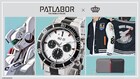 「機動警察パトレイバー」イングラム1号機をイメージした腕時計、アウター、長財布