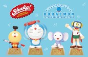 「ドラえもん未来デパート」限定カプセルトイ、ドラえもん・コロ助たちが首振り人形に