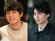 左から板垣瑞生、本田響矢。 (c)マキノマキ／小学館／「ブラックガールズトーク」製作委員会