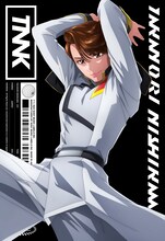 平井久司が描き下ろした西川貴教のアーティストビジュアル。