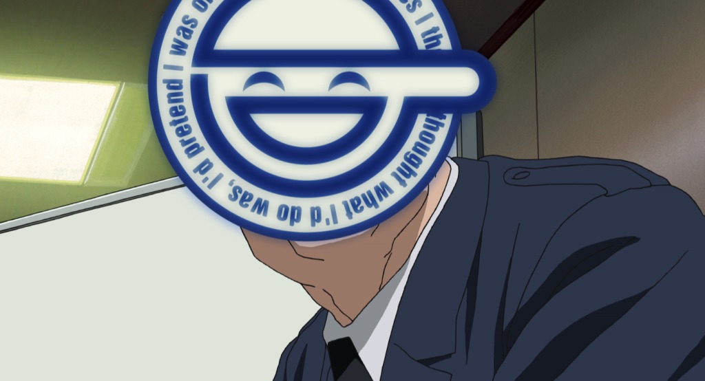 「攻殻機動隊 STAND ALONE COMPLEX The Laughing Man」より。